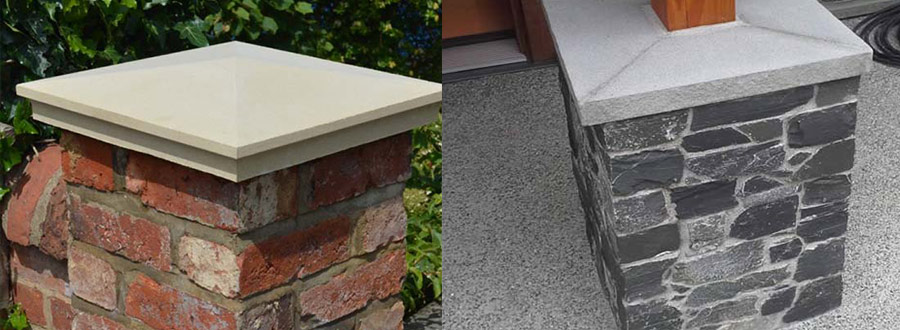 Stone And Brick Pillars